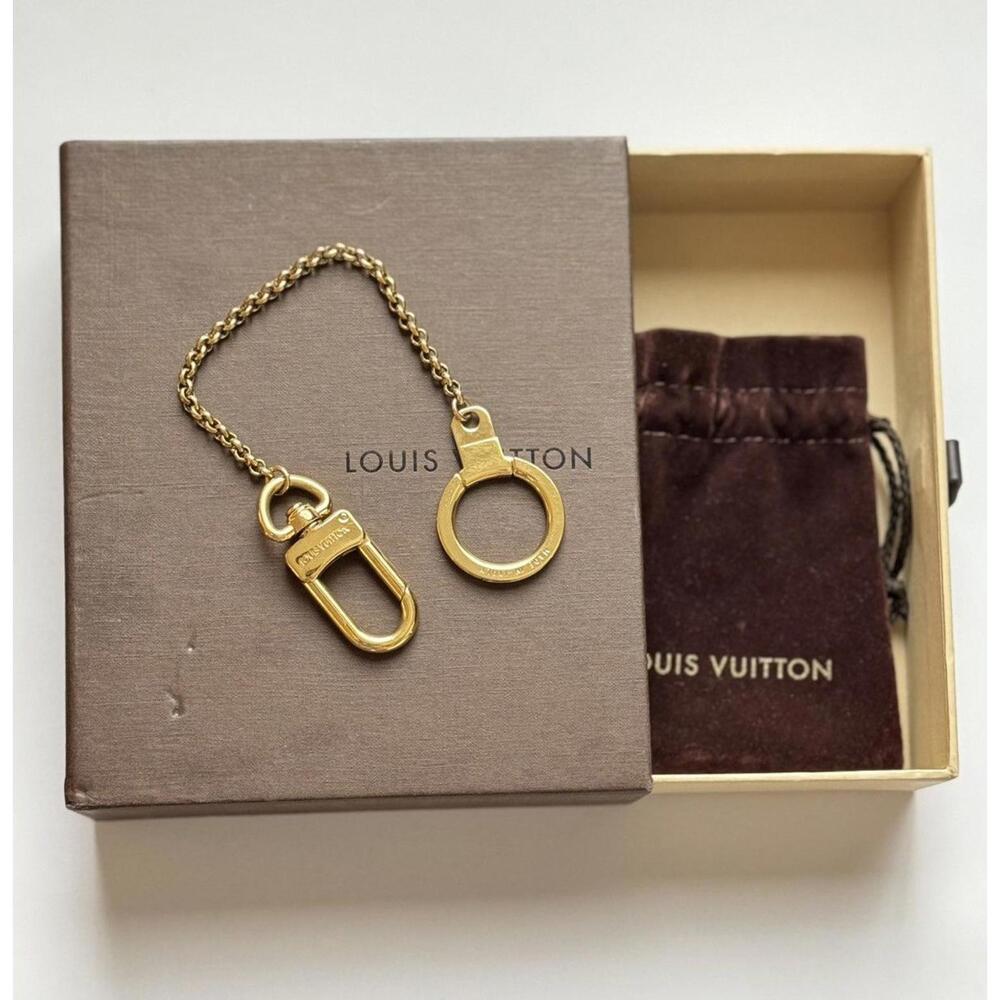 Louis Vuitton Gold Plated Link Bracelet